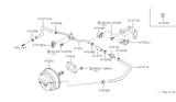 Diagram for 1997 Infiniti Q45 Brake Booster - 47210-6P100