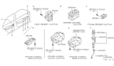 Diagram for 2000 Infiniti Q45 Door Lock Switch - 25380-4P000