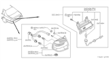 Diagram for 2001 Infiniti Q45 Light Socket - 26254-3H000