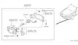 Diagram for Infiniti Fog Light Lens - 26154-6P100