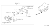 Diagram for 2001 Infiniti Q45 Light Socket - 26157-6P110