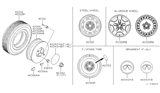 Diagram for 2006 Infiniti M45 Lug Nuts - 40224-V5510