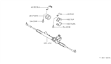 Diagram for Infiniti Q45 Rack & Pinion Bushing - 54444-6P010