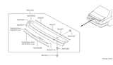 Diagram for 1997 Infiniti Q45 Spoiler - K6030-6P925