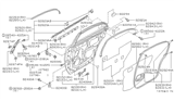 Diagram for 2001 Infiniti Q45 Door Seal - 82835-6P000