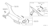 Diagram for 2001 Infiniti Q45 Fuel Door - 78830-6P060