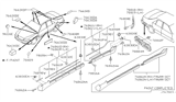 Diagram for 1997 Infiniti Q45 Mud Flaps - 76856-6P000