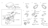 Diagram for 1999 Infiniti QX4 Fuse - 24370-C9920