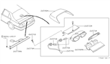 Diagram for 1999 Infiniti Q45 Light Socket - 26597-4P000