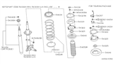 Diagram for Infiniti Q45 Coil Springs - 54010-6P105