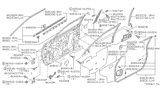 Diagram for Infiniti Q45 Window Run - 80386-6P000