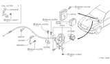 Diagram for 2001 Infiniti Q45 Cruise Control Servo - 18910-6P600