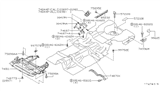 Diagram for 2001 Infiniti Q45 Engine Cover - 75890-6P100