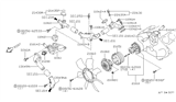Diagram for Infiniti Q45 Thermostat Housing - 11060-6P020