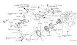 Diagram for 1999 Infiniti Q45 Water Pump Pulley - 21051-6P000