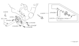 Diagram for Infiniti Q45 A/C Idler Pulley - 11923-1P160