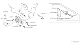 Diagram for Infiniti Q45 A/C Idler Pulley - 11945-1P160