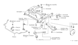 Diagram for 1997 Infiniti Q45 Sway Bar Bushing - 54613-6P014