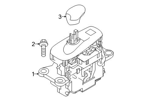 2019 Infiniti QX50 Duct-Floor,Rear Air Conditioner Diagram for 27932-5NA0A