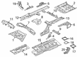 Diagram for 2021 Infiniti QX50 Rear Crossmember - G5640-5NAMA