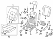 Diagram for 2017 Infiniti QX30 Seat Cushion - 87311-5DA0A