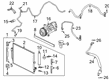 Diagram for 2021 Infiniti QX50 A/C Accumulator - 92131-5NA0A