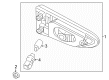 Diagram for Infiniti QX60 Back Up Light - 26540-9NC1A