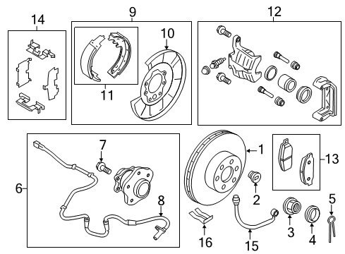 Pad Kit-Disc Brake,Rear Diagram for D4060-6JL0A