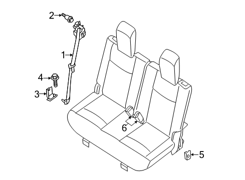Infiniti QX60 Seat Belt Pretensioner Repair (1 Stage) Seat Belt Repair