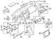 Diagram for 2020 Infiniti QX80 Instrument Cluster - 68240-6JF0A