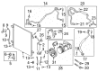 Diagram for 2022 Infiniti QX80 A/C Service Cap - 92499-6AU0B