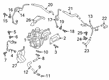 Diagram for Infiniti Turbocharger - 14411-5NA6A