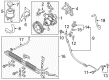 Diagram for Infiniti QX80 Power Steering Cooler - 49790-5ZM1C