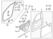 Diagram for Infiniti QX80 Door Seal - 80830-1LA0D