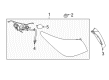 Diagram for Infiniti Q50 Tail Light - 26555-6HH5A