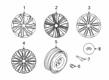 Diagram for 2020 Infiniti QX80 Spare Wheel - D0C00-6JF0A