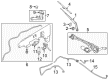 Diagram for 2021 Infiniti QX80 Windshield Washer Nozzle - 28930-6GW0A