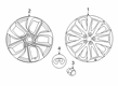 Diagram for 2021 Infiniti QX50 Spare Wheel - 40300-5NA1J