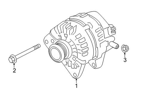 2022 Infiniti QX55 Alternator Diagram