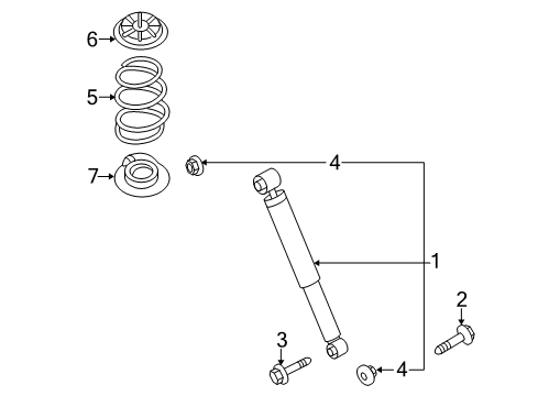 Seat-Rubber,Rear Spring Lower Diagram for 55032-EN00A