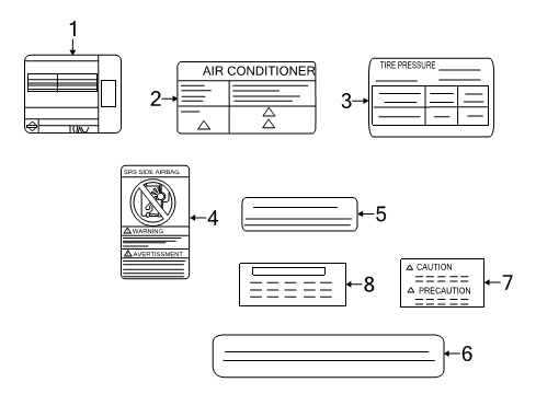 Label Air Con Diagram for 27090-1HE1C