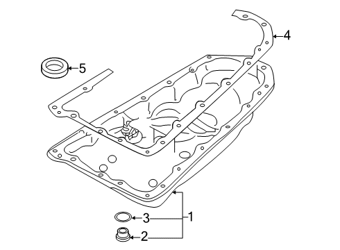 2023 Infiniti QX50 Transmission Components Diagram
