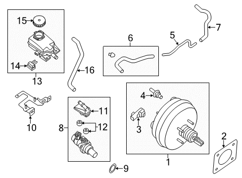 2020 Infiniti QX60 Dash Panel Components Diagram