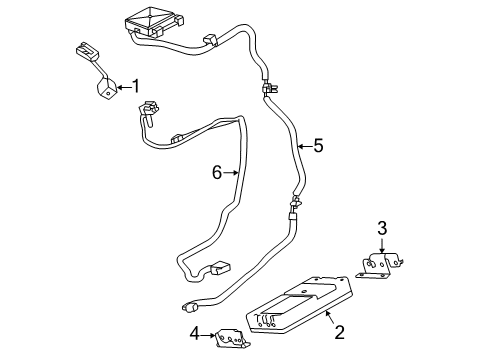 2021 Infiniti Q50 Communication System Components Diagram