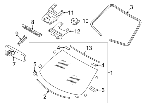 2020 Infiniti Q50 Wipers Diagram 2
