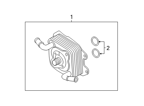 2020 Infiniti QX80 Oil Cooler Diagram