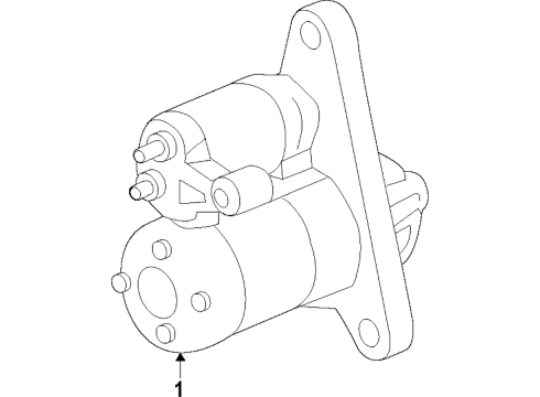 2022 Infiniti QX50 Starter Diagram 2