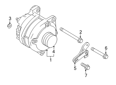 2022 Infiniti Q60 Alternator Diagram 2