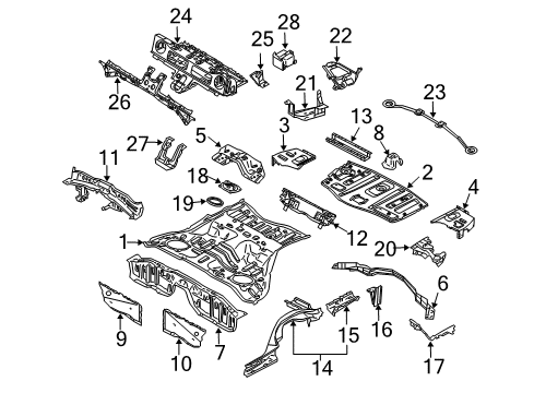 Panel-Step Inside Diagram for 74552-CE400