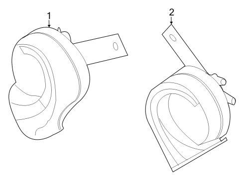 2022 Infiniti QX60 Horn Diagram